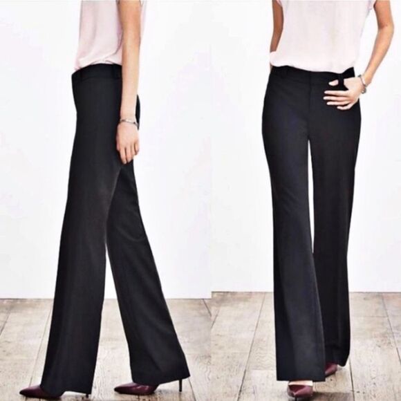 Banana Republic Pants - Banana Republic Jackson Fit Wool Black Dress Work Pants Size 4